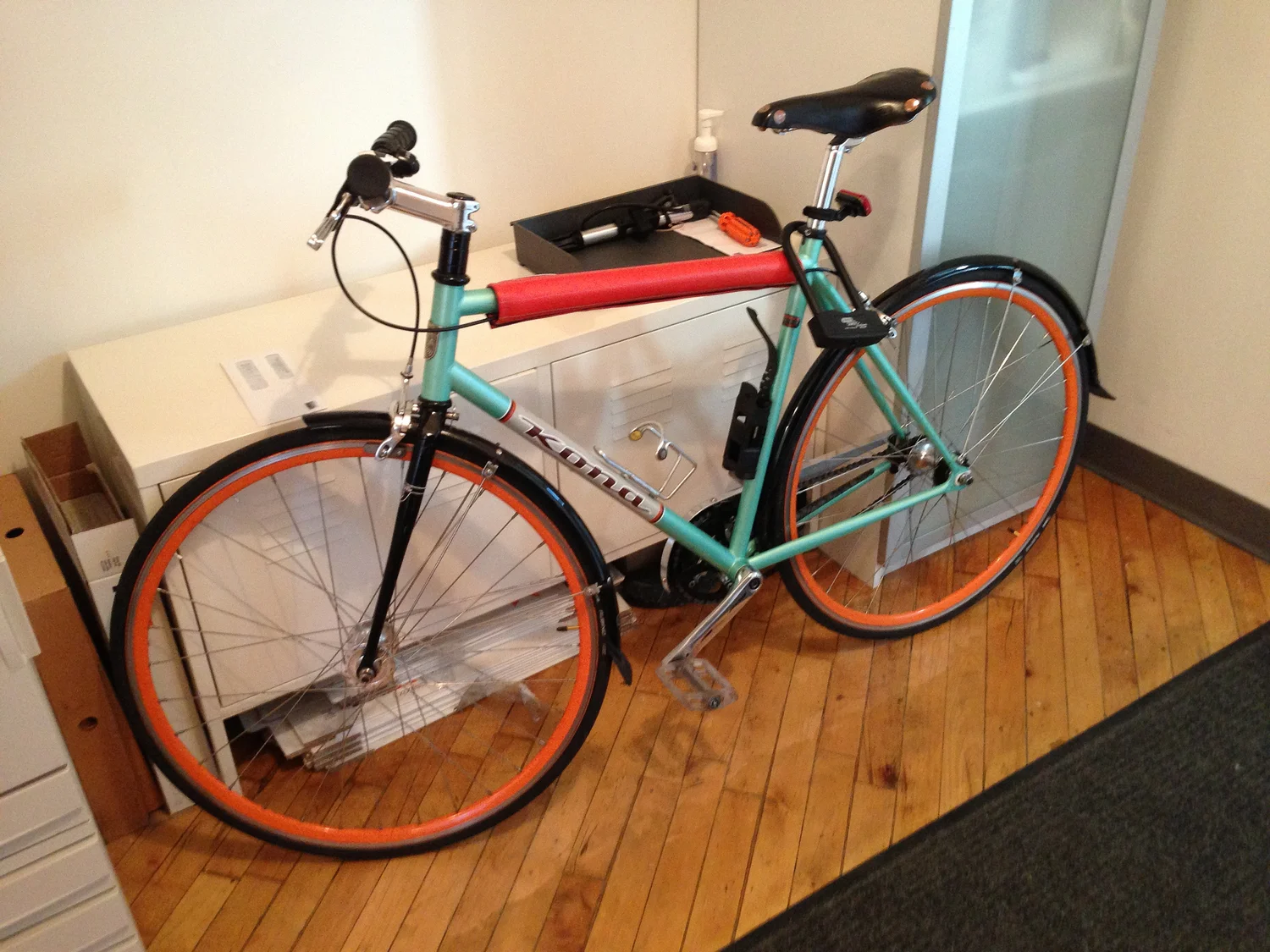 Yes we're bike friendly